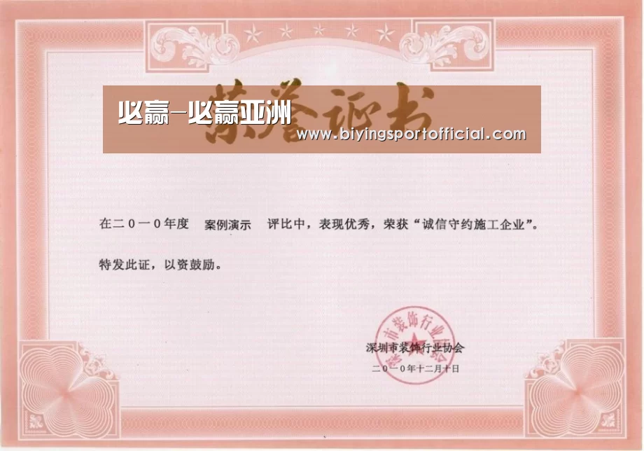 荣誉证书二(图1)